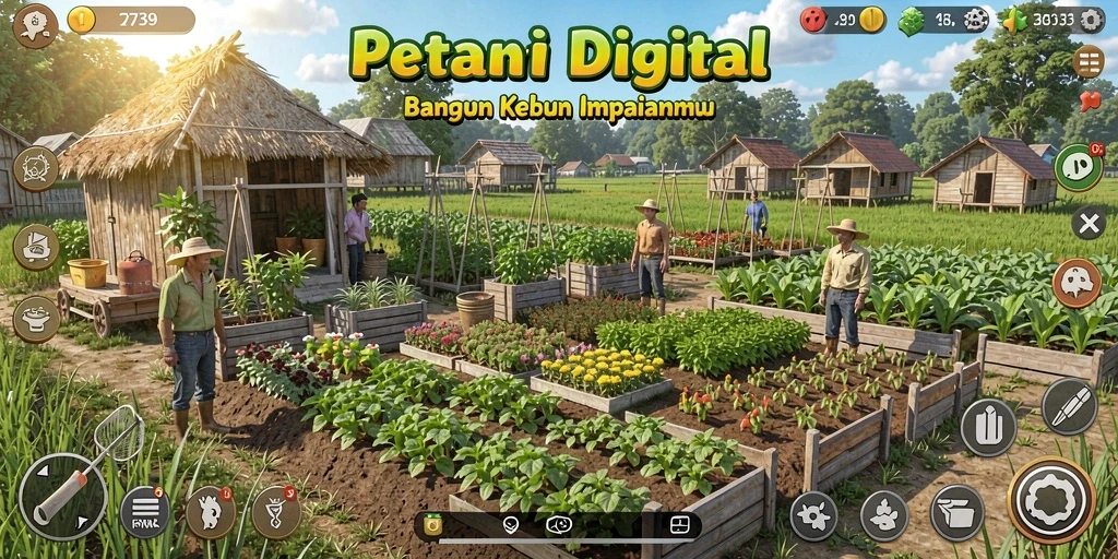 Tampilan gameplay 2739 yang menarik dan penuh warna.