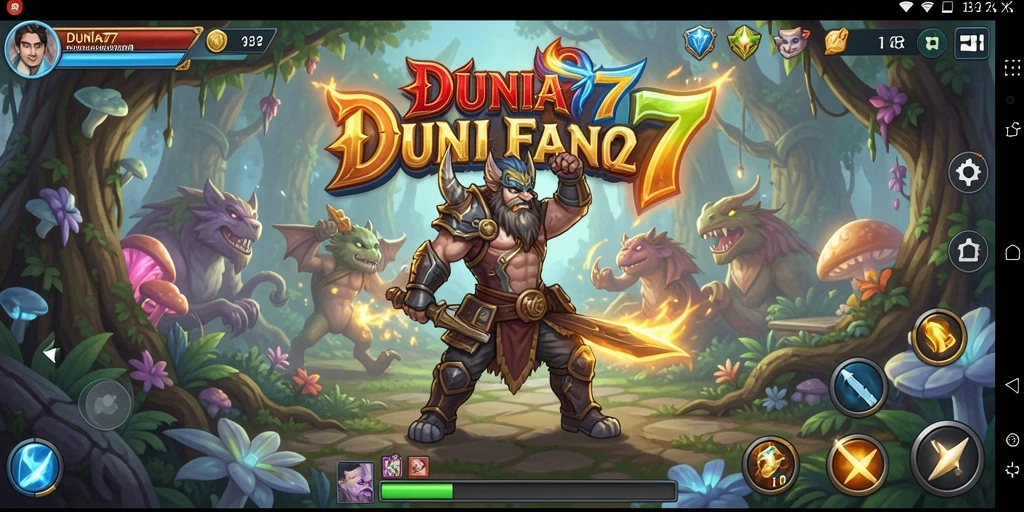 Gameplay DUNIA77 yang seru dan menantang dalam dunia petualangan.