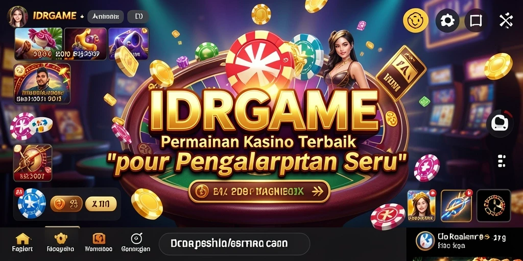 Tampilan menarik dari gameplay Kasino di IDRGAME.