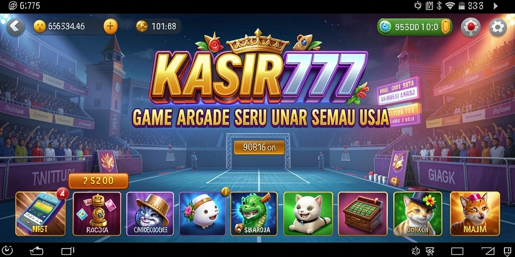 Screenshot KASIR777 menunjukkan aksi gameplay yang seru dan menantang.