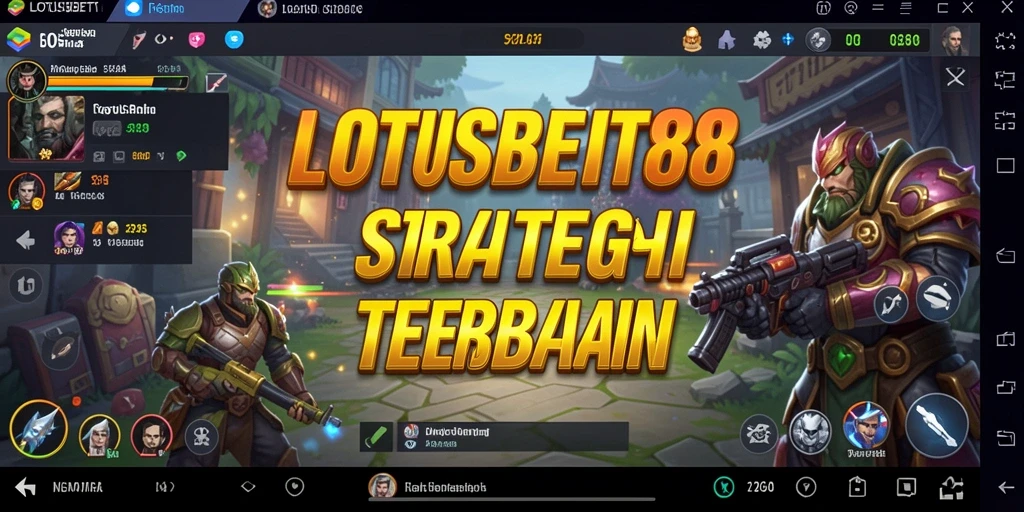 Tampilan gameplay LOTUSBET88 yang menarik dan penuh tantangan strategi.