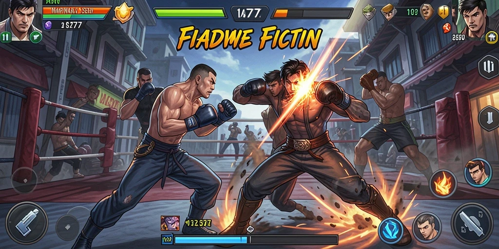 Tampilan menarik dari gameplay seru MAPNA777 dalam pertarungan Fighting.