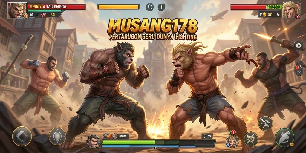 Tampilan pertarungan seru di dalam <strong>MUSANG178</strong>