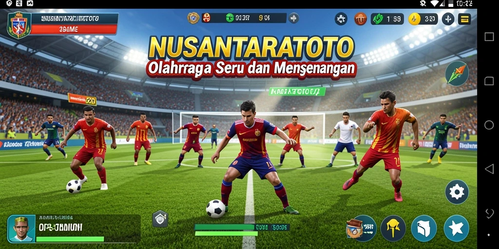 Tangkapan layar gameplay olahraga di NUSANTARATOTO.