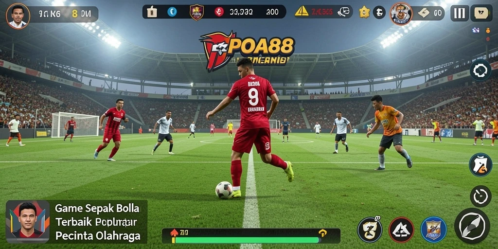Tampilan luar biasa dari gameplay POA88 dengan aksi pemain di lapangan.
