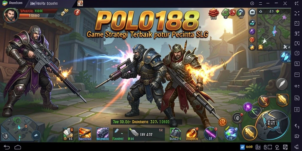 Tampilan gameplay POLO188 yang seru dan penuh strategi.