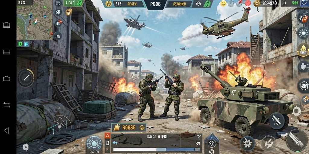 Tampilan gameplay RP886 yang mendebarkan dan penuh strategi.